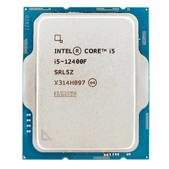 Intel I5-12400F Processor 18MB Cache, 2.50 GHz Up To 4.40 GHz (12 Threads, 6 Cores) Desktop Processor -WITHOUT BOX/FAN (3Y WARRANTY) - Image 2