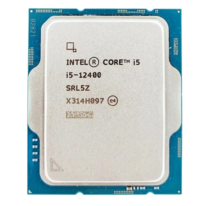 Intel I5-12400 Processor 18MB Cache, 2.50 GHz Up To 4.40 GHz (12 Threads, 6 Cores) Desktop Processor (3Y WARRANTY) - Image 2