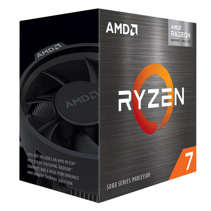 AMD Ryzen 7 5700G (8 Cores, 16 Threads) Up To 4.6 GHz Desktop Processor Without Box/Fan - Image 2
