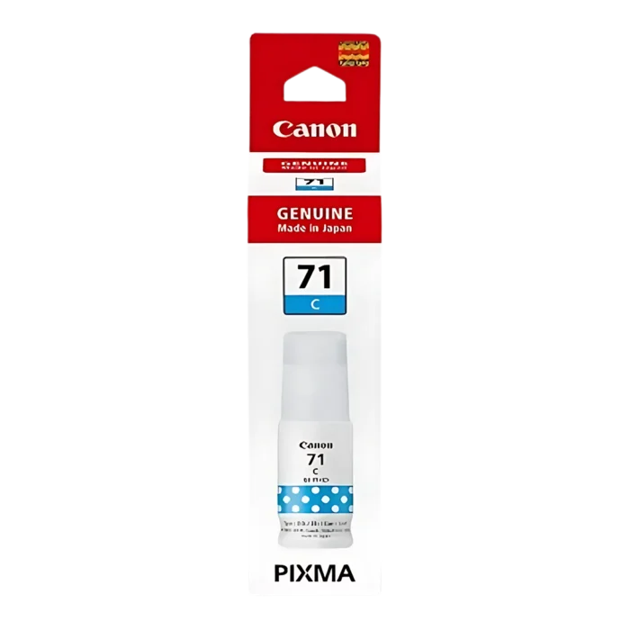 CANON 71PGBK PIXMA INK BOTTLE (CYAN) - Image 2