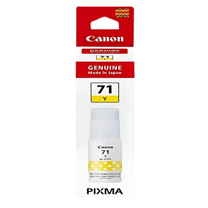 CANON 71PGBK PIXMA INK BOTTLE (YELLOW) - Image 2