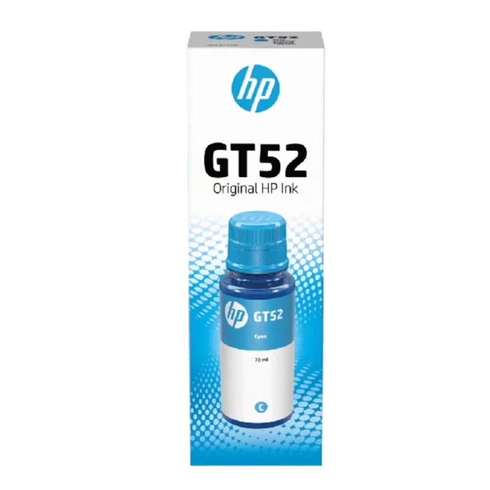 HP GT52 ORIGINAL INK BOTTLE (CYAN) - Image 2