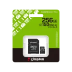 KINGSTON CANVAS SELECT PLUS 150MB/S 256 GB MICRO SD CARD (3Y WARRANTY)