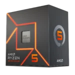 AMD Ryzen 5 7600 (6 Cores, 12 Threads) Up To 5.1 GHz Desktop Processor (3Y WARRANTY)-Without Box/Fan