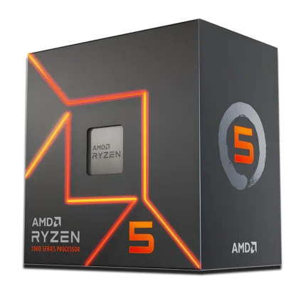 AMD Ryzen 5 7600 (6 Cores, 12 Threads) Up To 5.1 GHz Desktop Processor (3Y WARRANTY)-Without Box/Fan