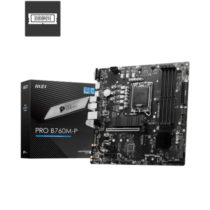 MSI PRO B760M P DDR5 Motherboard(3Y WARRANTY)