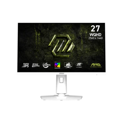 MSI MAG 274QRFW X32 27" Inch WQHD (2560 X 1440) 320HZ IPS AMD FREESYNC White Gaming Monitor (3Y WARRANTY)