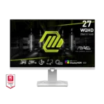 MSI MAG 274QRFW 27" Inch WQHD (2560 X 1440) 180HZ IPS AMD FREESYNC White Gaming Monitor (3Y WARRANTY)