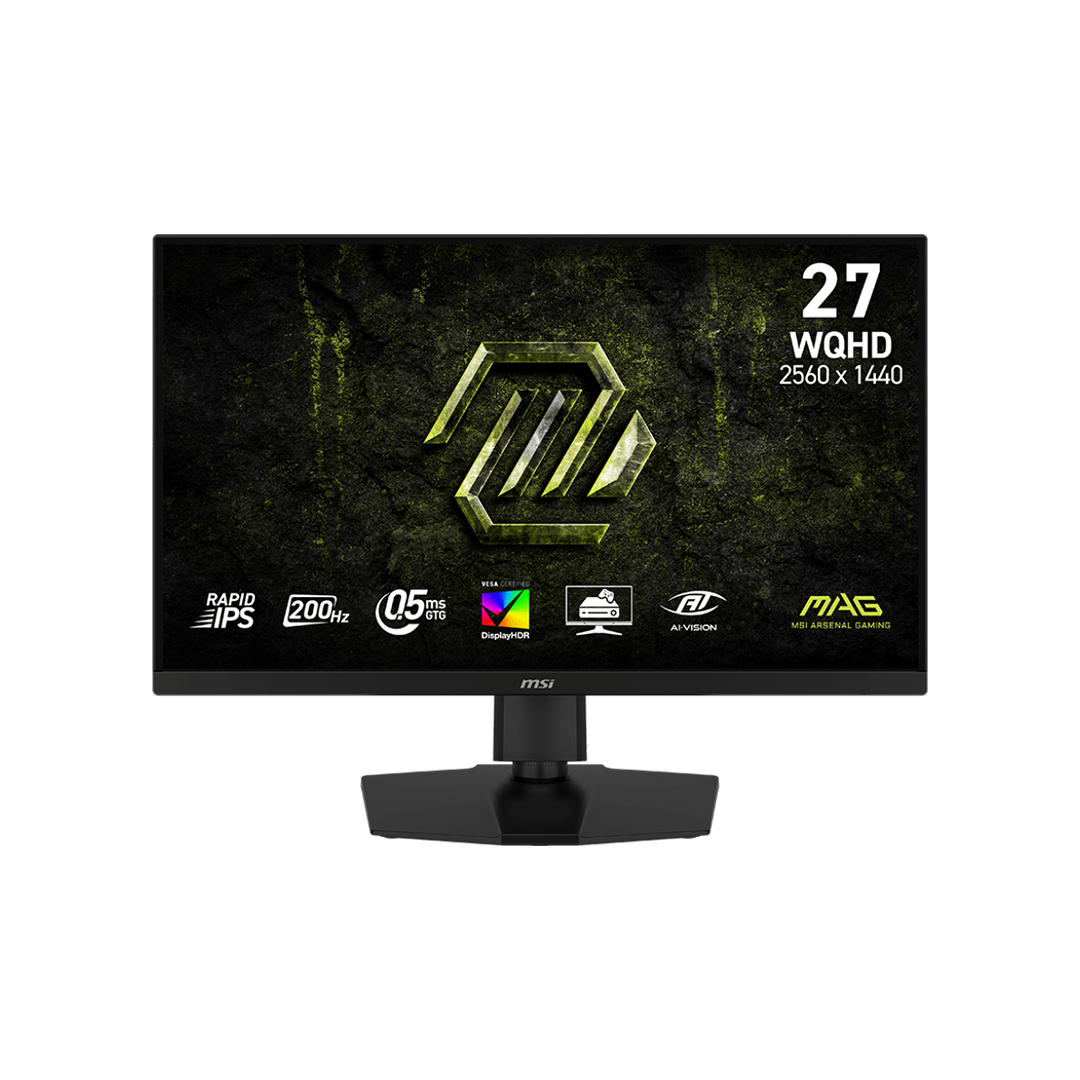 29 MSI MAG 274QPF E20 27" Inch WQHD (2560 X 1440) 200HZ IPS AMD FREESYN Premium Gaming Monitor (3Y WARRANTY) - Image 1