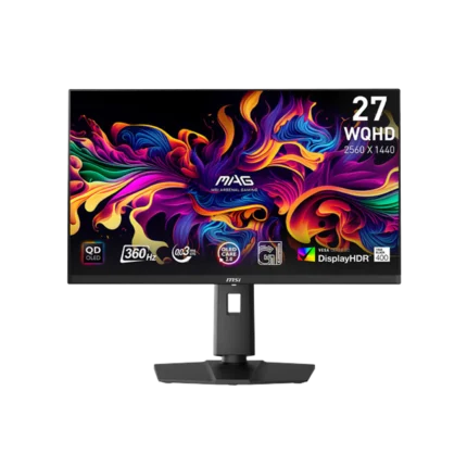 MSI MAG 272QP 26.5 Inch QD-OLED X50 WQHD (2560 x 1440) 500Hz 0.03ms AMD FRESYNC Premium Pro Gaming Monitor (3Y WARRANTY)