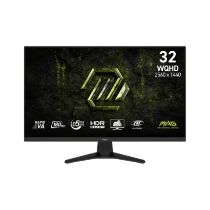 MSI MAG 325QF E18V 31.5'' inch WQHD (2560 x 1440) 180Hz 0.5ms Adaptive-Sync Gaming Monitor (3Y WARRANTY)
