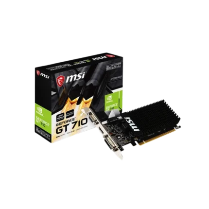 MSI Gaming GeForce GT 710 2GB GDRR3 64-Bit Low Profile Graphics Card (3Y WARRANTY)