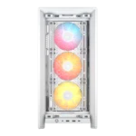 Corsair ICUE FRAME 4000D RS ARGB Airflow Mid-Tower ATX White Case (2Y WARRANTY) - Image 2