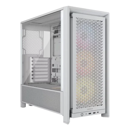 Corsair ICUE FRAME 4000D RS ARGB Airflow Mid-Tower ATX White Case (2Y WARRANTY)