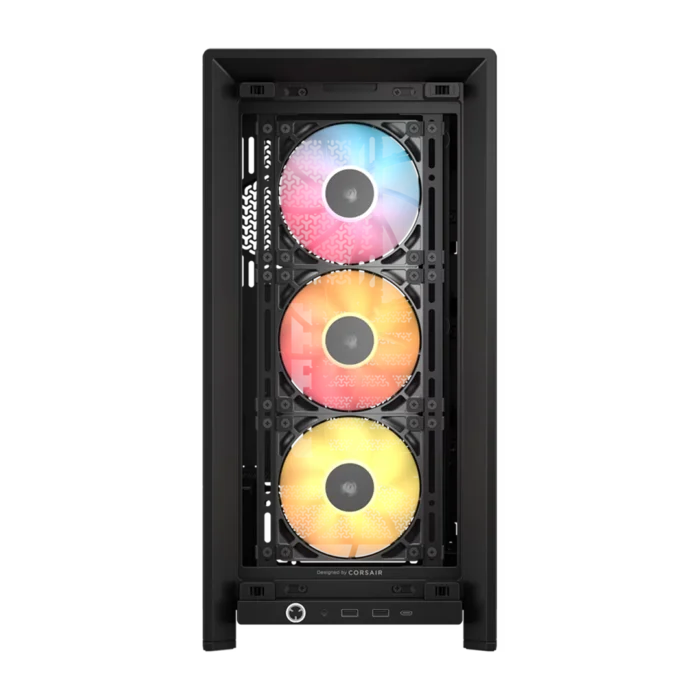 Corsair ICUE FRAME 4000D RS ARGB Airflow Mid-Tower ATX Black Case (2Y WARRANTY) - Image 2