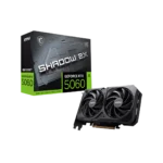 MSI GEFORCE RTX 5060 TI Shadow 2X OC 8GB GDDR7X Graphics Card (3Y WARRANTY)