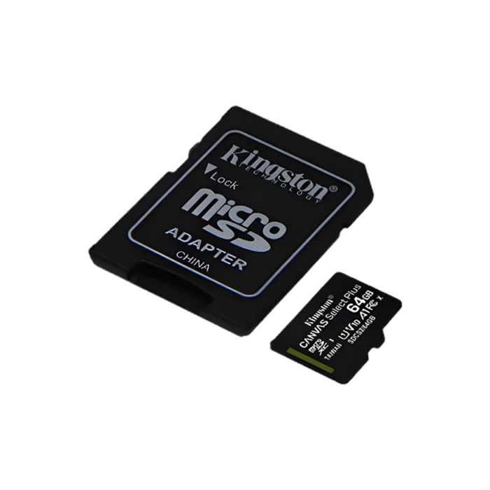 KINGSTON 64GB 100MB/S MICRO SD ADAPTER (3Y WARRANTY) - Image 2