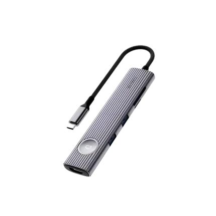 WIWU HB001 TRAVEL 8 IN 1 DOCKING STATION (3M WARRANTY)