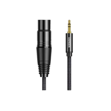UGREEN 20244 3.0MM 3.5MM MALE TO XLR FEMALE AUDIO CABLE 2M (1Y WARRANTY)