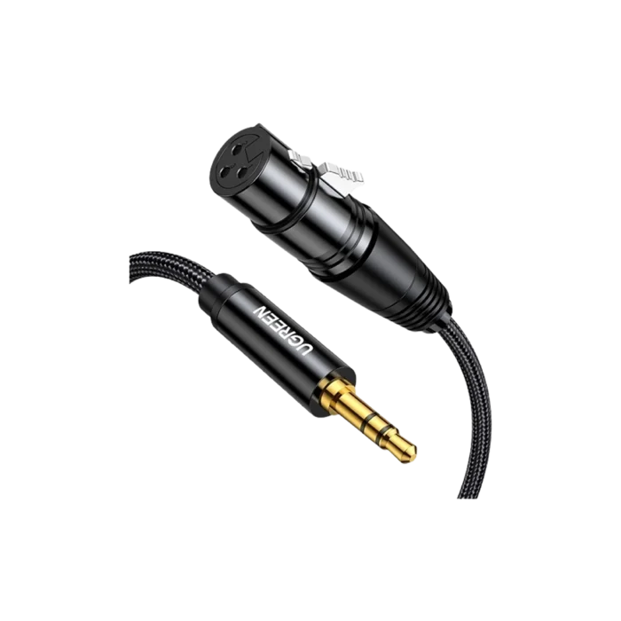 UGREEN 20244 3.0MM 3.5MM MALE TO XLR FEMALE AUDIO CABLE 2M (1Y WARRANTY) - Image 2