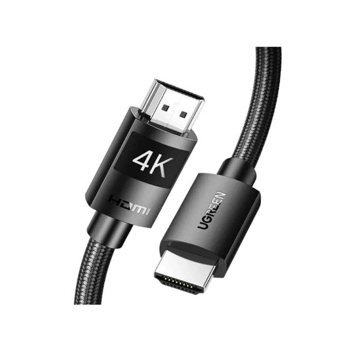 UGREEN 40101 4K HDMI CABLE MALE TO MALE BRAIDED (2M) (1Y WARRANTY) - Image 2