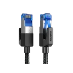 UGREEN 2 Meter Cat8 Pure Copper Ethernet Round Braided OD 5.5mm Cable – NW153 – 80431 – (1Y WARRANTY)