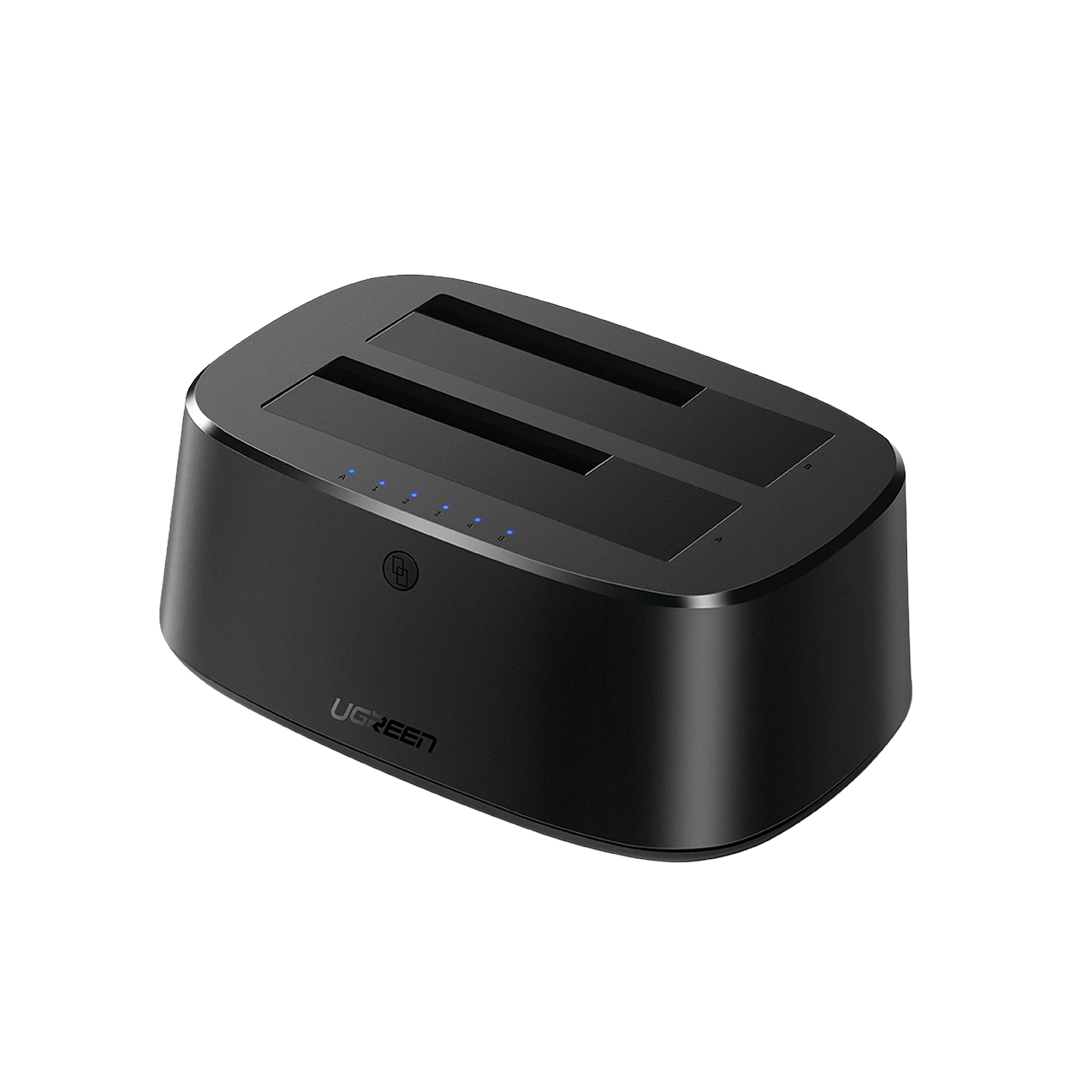 43 UGREEN CM198 50857 USB 3.0 TO SATA DUAL-BAY DOCKING STATION (1Y WARRANTY) - Image 1