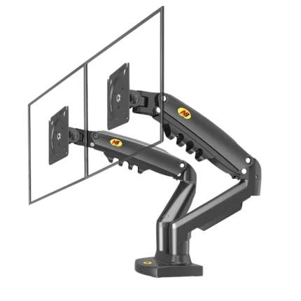 North Bayou NBF160 GAS-STRUT FLEXI MOUNT (DUAL MONITOR)