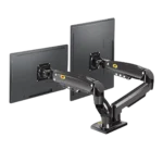 North Bayou NBF160 GAS-STRUT FLEXI MOUNT (DUAL MONITOR) - Image 2