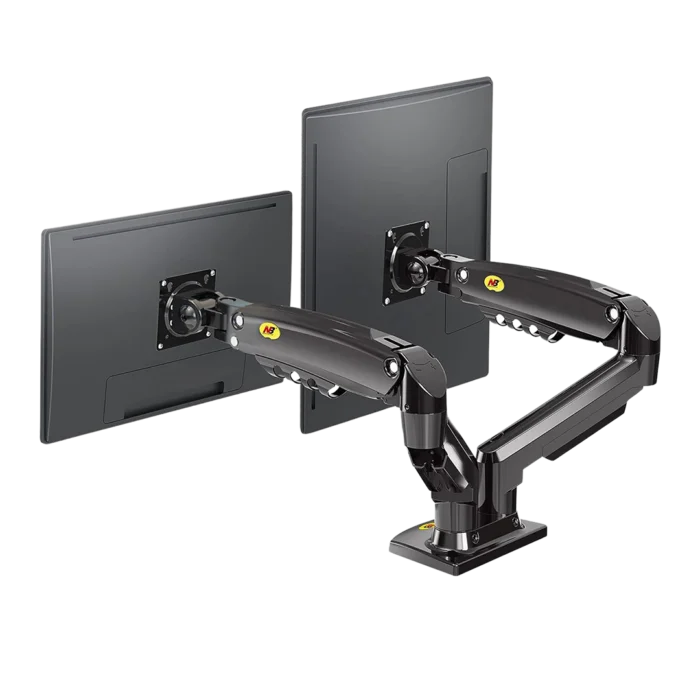North Bayou NBF160 GAS-STRUT FLEXI MOUNT (DUAL MONITOR) - Image 2