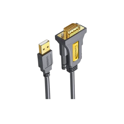 UGREEN 20222 USB A TO RS232 DB9 SERIAL ADAPTER (2M) (6M WARRANTY)
