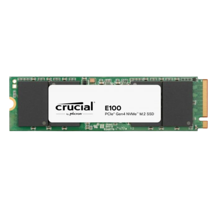 CRUCIAL E100 NVMe PCIe Gen4 X4 2280 1TB M.2 NVME SSD (3Y WARRANT) - Image 2