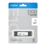 CRUCIAL E100 NVMe PCIe Gen4 X4 2280 1TB M.2 NVME SSD (3Y WARRANT)