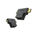 UGREEN 20144 MICRO HDMI + MINI HDMI MALE TO HDMI FEMAL ADAPTER (1Y WARRANTY)1