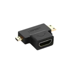 UGREEN 20144 MICRO HDMI + MINI HDMI MALE TO HDMI FEMAL ADAPTER (1Y WARRANTY)1 - Image 2