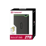 TRANSCEND STOREJET 25M3  2TB PORTABLE HARD DRIVE (2Y WARRANTY)