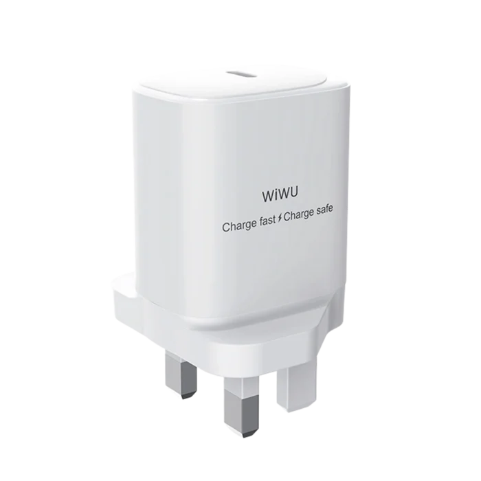 WIWU WI-G008 ESSEN FAST CHARGER + CABLE COMBO (3M WARRANTY) - Image 2