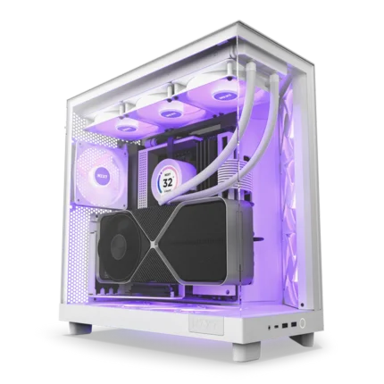 NZXT H6 FLOW RGB WHITE CASE