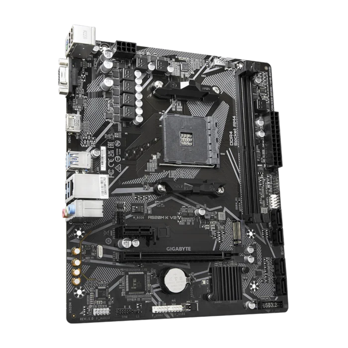 GIGABYTE A520M K V2 ULTRA DURABLE MOTHERBOARD (3Y WARRANTY) - Image 2