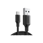 UGREEN US287 /60116 USB-A TO USB-C FAST CHARGING CABLE 3A MAX BLACK (1M) (6M WARRANTY)