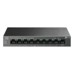 TP-LINK LS109P 9-Port 10/100Mbps Desktop Switch with 8-Port PoE+
