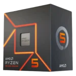 AMD Ryzen 5 7500F (6 Cores, 12 Threads) Up To 5 GHz Desktop Processor With Wraith Stealth Cooler (3Y WARRANTY)