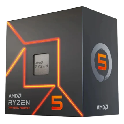AMD Ryzen 5 7500F (6 Cores, 12 Threads) Up To 5 GHz Desktop Processor With Wraith Stealth Cooler (3Y WARRANTY)