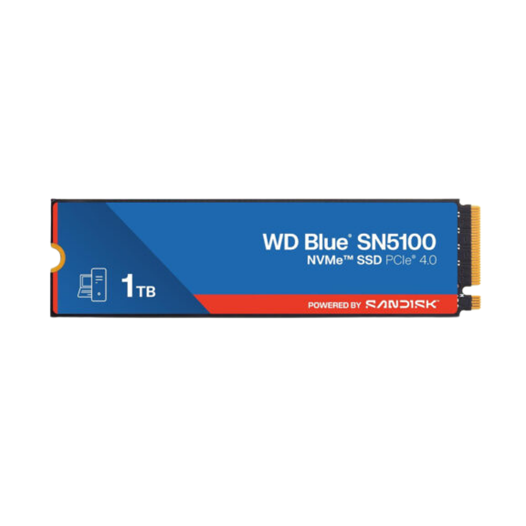 2 WD BLUE SN5100 1TB PCIE 4.0 NVME M.2 SSD (3Y WARRANTY) - Image 1