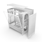 NZXT H5 FLOW WHITE ATX MID TOWER CASE - Image 2
