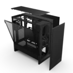 NZXT H5 FLOW BLACK ATX MID TOWER CASE - Image 2