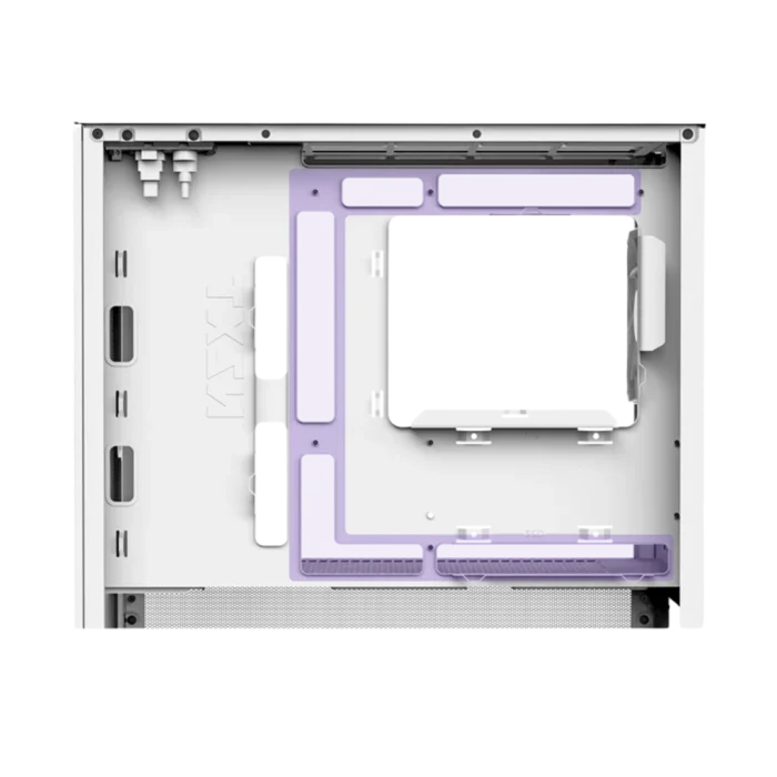 NZXT H3 FLOW WHITE MICRO ATX CASE - Image 3