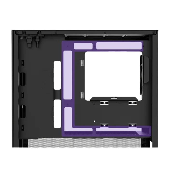 NZXT H3 FLOW BLACK MICRO ATX CASE - Image 3
