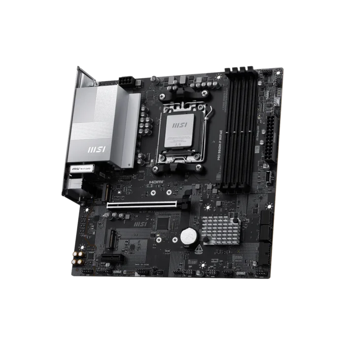 MSI PRO B840M P DDR5 (WI-FI6E) Motherboard (3Y WARRANTY) - Image 2