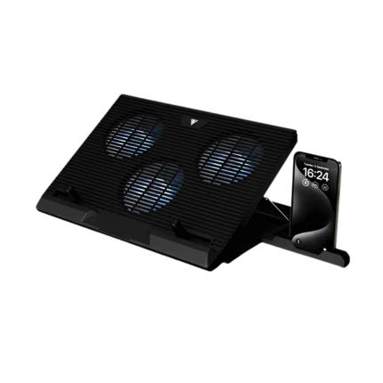 Gamdias AETHER E1-7301 3x120mm Fan Laptop Cooling Pad (1Y WARRANTY)